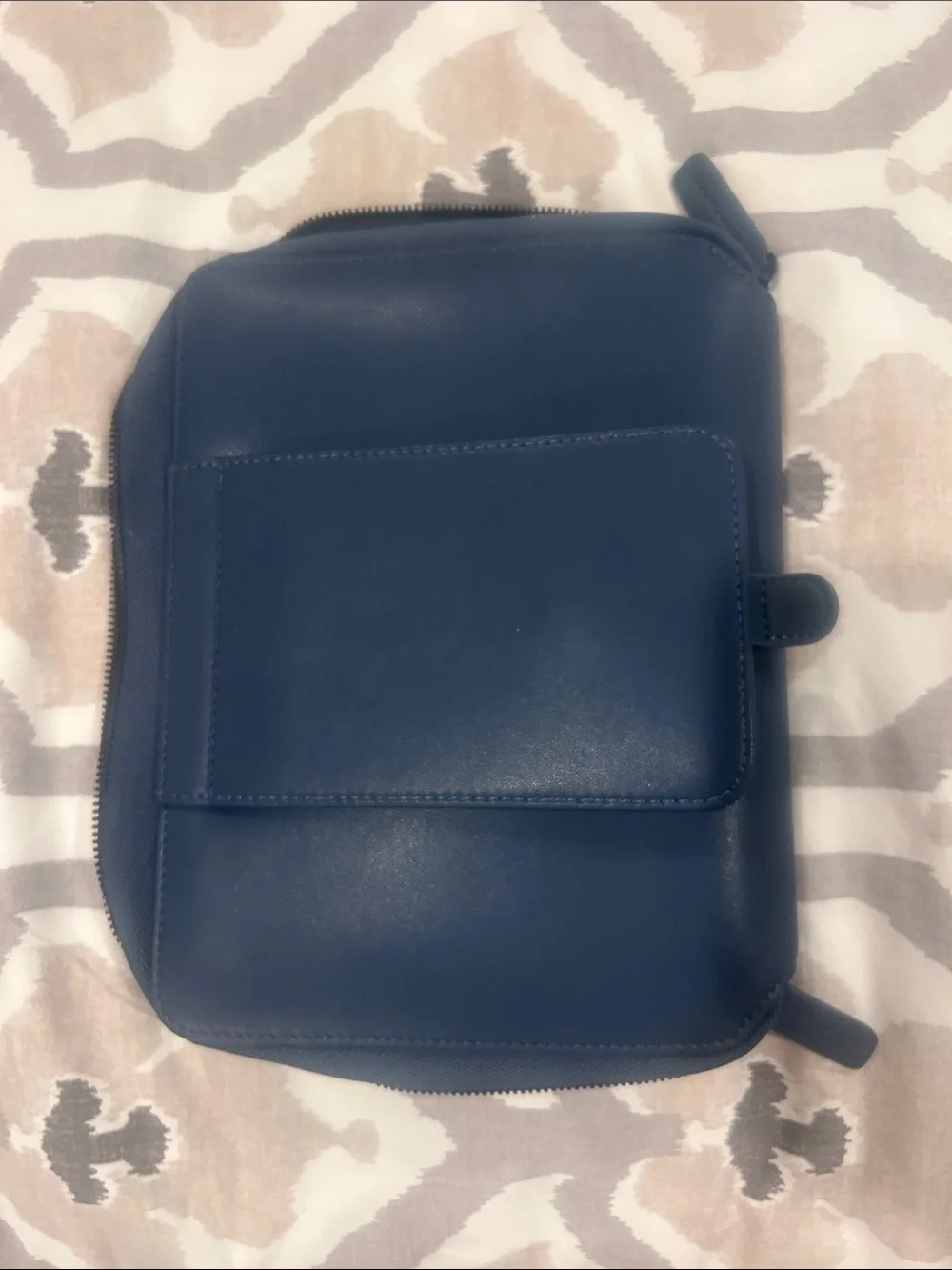 Monos Navy Zip-Around Travel Organizer